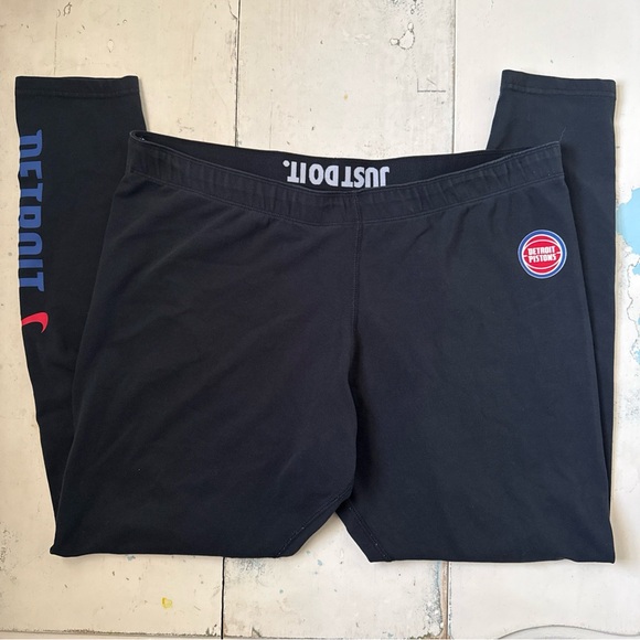 Nike Other - Detroit Pistons Nike Mens Compression Pants - XXL